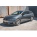 Накладки сплиттеры на пороги на Seat III Cupra / FR рестайл